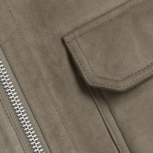 Chaqueta de Cuero de la Mejor Calidad, Suministro en Línea, Impermeable, Cortavientos, Transpirable, Precio Económico, Servicio OEM, Logotipo Frontal, Invierno - Product Image 6