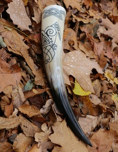 Meilleure qualité de corne à boire de qualité antique fait à la main écologique corne à boire de haute qualité en gros potable vente chaude - Product Image 1