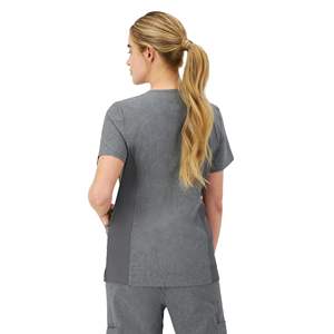 Vêtements de nuit pour femmes Ensemble de pyjama en coton et polyester confortable pour femmes Ensemble de nuit ras du cou en jersey suédé pour femmes - Product Image 3