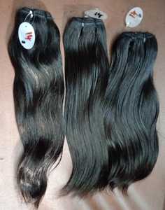 Mèches indiennes Remy de 16 pouces, couleur naturelle, cheveux humains bruts - Product Image 2