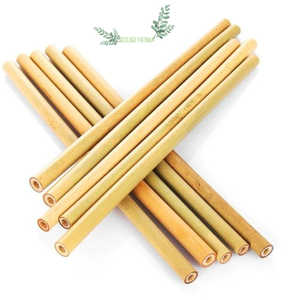 Eco2go-pajitas de bambú respetuosas con el medio ambiente, pajitas de bambú para beber, de fibra de bambú, 100% - Product Image 1
