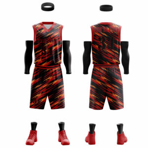 Uniforme de Baloncesto Reversible Personalizado para Hombre, Ropa Deportiva de Baloncesto de Secado Rápido, Ropa de Baloncesto Juvenil - Product Image 4