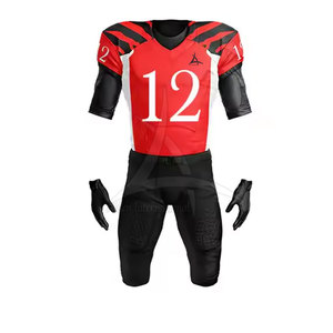 Pantalones Cortos de Uniforme de Fútbol Americano de Sublimación Premium, Transpirables, de Secado Rápido, 100% Poliéster, Material Duradero, Diseñados para Máxima - Product Image 4