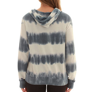 Nueva ropa de moda Precio bajo Mujeres Tie Dye Hoodie para venta en línea Uso al aire libre Best Selling Tie Dye Hoodie - Product Image 2