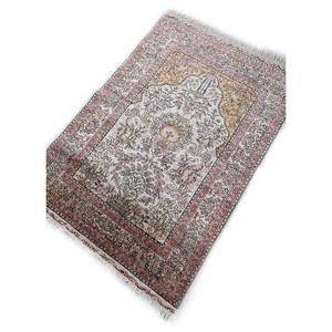 Tapis en soie noué à la main Gulmarg Gold, motif floral Pae-4063, pour usage domestique - Product Image 2