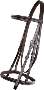 Brida tradicionalmente elevada asequible con riendas atadas Brida Para Caballo - Product Image 4