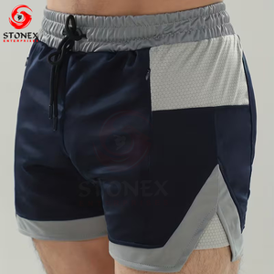 Pantalones Cortos Deportivos Personalizados para Hombre, Talla Grande, de Secado Rápido, Transpirables, Ligeros, Elásticos, con Cierre de Cordón, de Spandex/Poliéster - Product Image 6