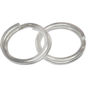 แหวนกระโดดปิด8มม. เงินสเตอร์ลิง - Product Image 5