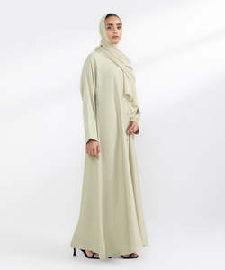 2025 nouveau Style de haute qualité à manches longues femmes musulmanes Abaya robe islamique tailles personnalisées couleurs disponibles en gros Occasion de prière - Product Image 2