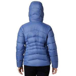 Nouvelle mode Veste bouffante légère à fermeture éclair pour femme Veste d'hiver à col montant solide - Product Image 2