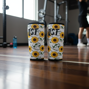 Manchon de genou en néoprène de 7 mm pour sublimation, protection complète, antidérapant, fermeture à enfiler, usage adulte, musculation, haltérophilie, salle de sport - Product Image 5