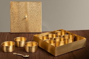 Traditional Metal <b>Masala</b> <b>Box</b> for Indian Kitchen Storage High-quality Stainless Steel <b>Masala</b> <b>Box</b> for Spices From ARTISAN AURA - Product Image 5