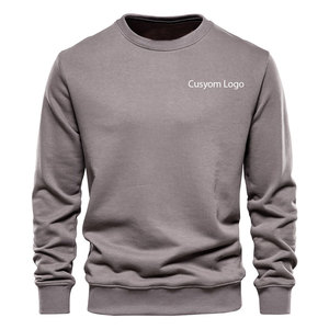 M & F Streetwear Sudadera de algodón de calidad para hombre Casual Color sólido manga larga con capucha Estilo formal Ropa de punto para hombre - Product Image 1