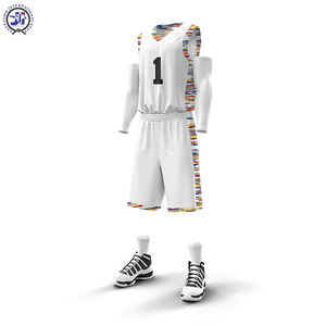 2024 nouveauté personnalisé Logo basket-ball uniforme respirant vêtements de sport dernière conception OEM ODM personnalisé Logo impression - Product Image 2