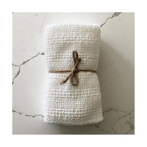 2024 Wholesale Embroidered Cheap Promotional 100% Organic Cotton GOTS Certified Golf <b>Kitchen</b> Towel Internationally Shipping Done - Product Image 3