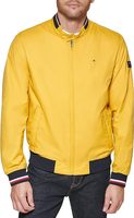 Veste bomber en polyester de qualité supérieure pour homme, design personnalisé en gros, noir, sequins, fourrure de mouton, hiver, grande taille, fermeture éclair