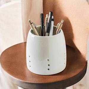 Pot à ustensiles en céramique sur mesure |   Support pour cuillère et spatule de cuisine OEM |   Organisateur d'outils de comptoir - Product Image 4