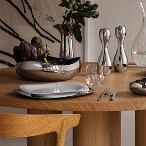 Ensemble de moulin à sel et poivre en acier inoxydable en forme de cobra 7 ou 9 pouces de haut à piles Design moderne décor de table ustensiles de cuisine - Product Image 5