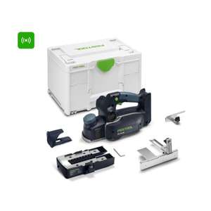 Cepilladora Inalámbrica Festool HLC 82 EB-Set 18V Sin Batería ni Cargador, Juego Básico de Cepillos Manuales - Product Image 1