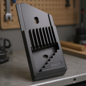 Hazet 8 Double Open-End Wrench Socket Rail Empty <b>Tool</b> <b>Storage</b> Rail for Convenient Organization - Product Image 3