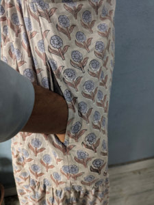 Pur coton robe d'été femmes sans manches Style bohème imprimé fleuri main bloc imprimé léger robe florale robe indienne - Product Image 4