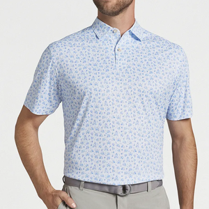 Polo de algodón para hombre, camiseta Polo informal de manga corta de alta calidad, camisetas de algodón para hombre, Polo - Product Image 2