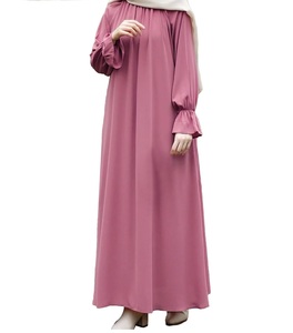 Vêtements islamiques pour femmes Abaya décontractée longue robe d'extérieur couverture complète Offre Spéciale les femmes musulmanes Abaya - Product Image 1