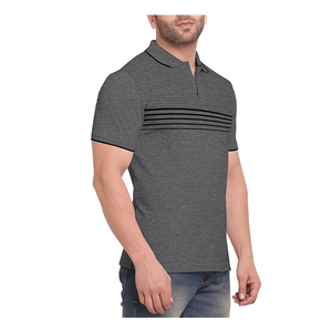 Camiseta ajustada de manga corta para hombre, ropa de verano personalizada, con estampado de diseño personalizado, informal, de moda, de alta calidad - Product Image 3