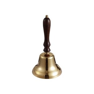 Campana de Metal con Acabado Pulido de Latón, Campana Navideña Pequeña y Elegante de Latón de un Fabricante y Proveedor Líder en India - Product Image 4
