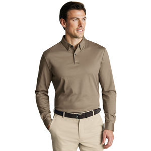 Camiseta de Manga Larga para Hombre, Corte Clásico, Venta al por Mayor, Personalizada, 100% Algodón, Transpirable, Jersey Inteligente para Actividades al Aire Libre - Product Image 1