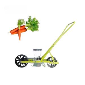 Sembradora pequeña individual de 1-6 filas manual de empuje manual de nabo apio cebolla sembradora de semillas de verduras - Product Image 1