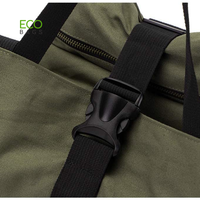 Sac à outils personnalisé réutilisable en toile de couleur naturelle, robuste et multi-usages, pour l'organisation des outils de jardinage modernes, OEM ODM