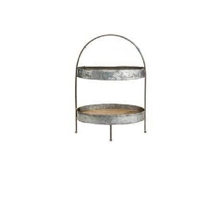 Recién llegado, soporte de pastel de Metal galvanizado, forma redonda, soporte de postre y pastel de Metal, tamaño personalizado, forma de Color - Product Image 2