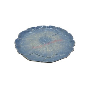 Haute qualité dernière conception fleur oeuvre métal plateau de service ustensiles de cuisine personnalisables à vendre - Product Image 5