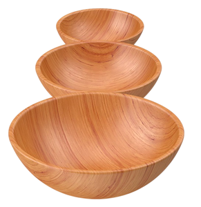 Tazón Redondo de Madera Decorativo de Color Marrón para Servir en la Cocina, Mesa, Postres, a los Mejores Precios de Venta - Product Image 5