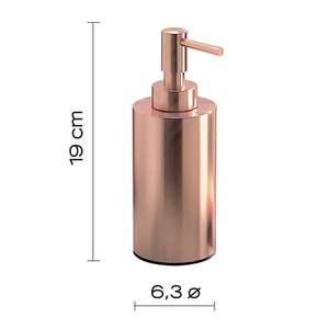 Erogatore di sapone in acciaio inossidabile Free-Standing serie Vulcano finitura rame sapone liquido confezione 1 - Product Image 4