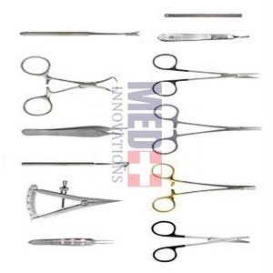 เครื่องผ่าตัดแบบแมนนวลทำจากสเตนเลสสตีล78ชิ้นเครื่องมือศัลยกรรมทั่วไปพื้นฐานของเครื่องมือผ่าตัด - Product Image 6