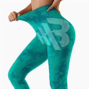 Leggings personnalisés de yoga et de fitness respirants à séchage rapide pour femmes Leggings de yoga sans couture à la mode à taille haute - Product Image 1