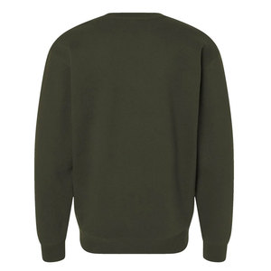 Nouveau design 100% coton pull couleur unie col rond surdimensionné sweats à capuche personnalisés hommes sweat - Product Image 6