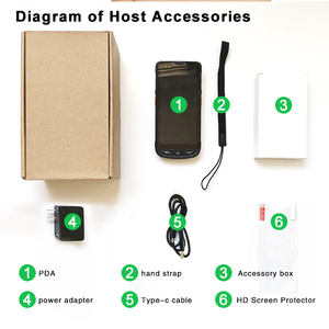 Terminal Portátil Industrial con Android 10, Verificación de Identidad Biométrica, Escáner de Huellas Dactilares Integrado, Escáner de Códigos QR y NFC - Product Image 6