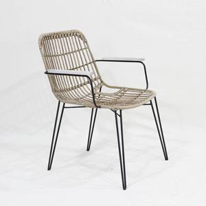 Comhome Elegant Plastic Rattan <b>Garden</b> Chair with Deep <b>Cushions</b> and Built-in <b>Storage</b> for Relaxed Seating - Product Image 1