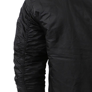 Personnalisé 2025 Automne Hiver Coupe-Vent Imperméable Hommes à Manches Longues Blouson Bomber Décontracté Logo Avant XS High Street Style Brodé - Product Image 5