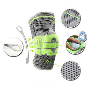 Haltérophilie Genou Manches Gym Bretelles Garde Bandage Haltérophilie Genouillère Manches À Vendre - Product Image 2