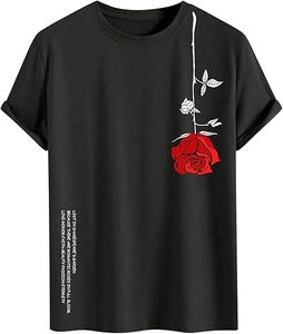 Unisex Summer Graphic Tee Oversized Harajuku Top with Hipster Printed Design Casual Mens <b>Tshirt</b> Made of <b>Polyester</b>/Cotton - Product Image 5