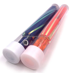 Vente en gros OEM tête <span class=keywords><strong>de</strong></span> drague en plastique acrylique transparent leurre <span class=keywords><strong>de</strong></span> pêche à la traîne avec poils en nylon matériel <span class=keywords><strong>de</strong></span> pêche en eau salée insulaire - Product Image 4