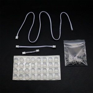 Panneau lumineux LED flexible ultra-fin découpable 8W à intensité variable blanc chaud 3000K <span class=keywords><strong>pour</strong></span> rétroéclairage de comptoir de cuisine en marbre ou pierre - Product Image 4