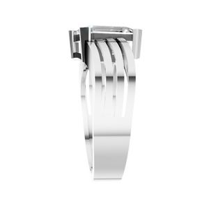 แหวนเพชรทรงสี่เหลี่ยมมรกต 2.5 กะรัต ดีไซน์หรูหรา ทองคำแท้ 14k สำหรับผู้หญิง แหวนหมั้น ขายส่งจากโรงงานโดยตรง - Product Image 2