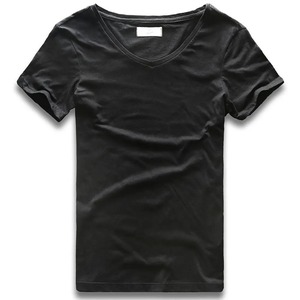 Camiseta de Hombre de Talla Grande, Personalizable con Logotipo en la Parte Delantera, Lisa, de Manga Corta, de Alta Calidad, de Poliéster y Algodón - Product Image 2