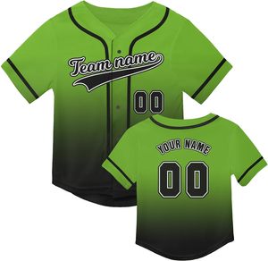 Camiseta juvenil a rayas, camiseta transpirable para niños, ropa deportiva de sarga, camisetas de bateo uniformes para ropa de béisbol y Ventage - Product Image 1