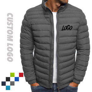 Vente à chaud Nouveau design Qualité supérieure Veste à bulles d'air pour hommes Veste à bulles à fermeture éclair épaisse pour hommes - Product Image 4